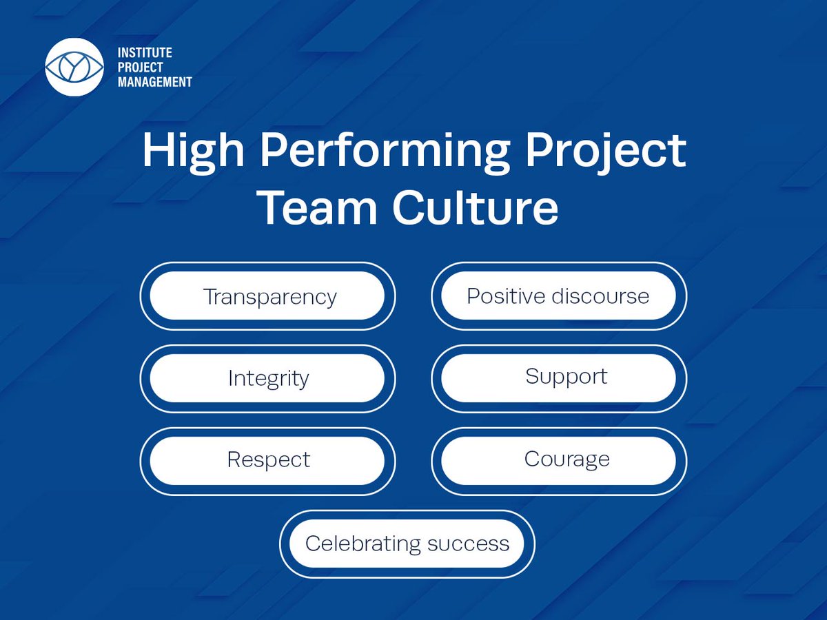 ProjectMgmtInst's tweet photo. Projects rarely succeed on talent alone. It's the invisible fabric of team culture that weaves together towards extraordinary results.
Read our article to build a high-performing project team culture: https://t.co/NAxLPljeZx
#team #projectteam #projectmanagement https://t.co/OyGY2vFAYh