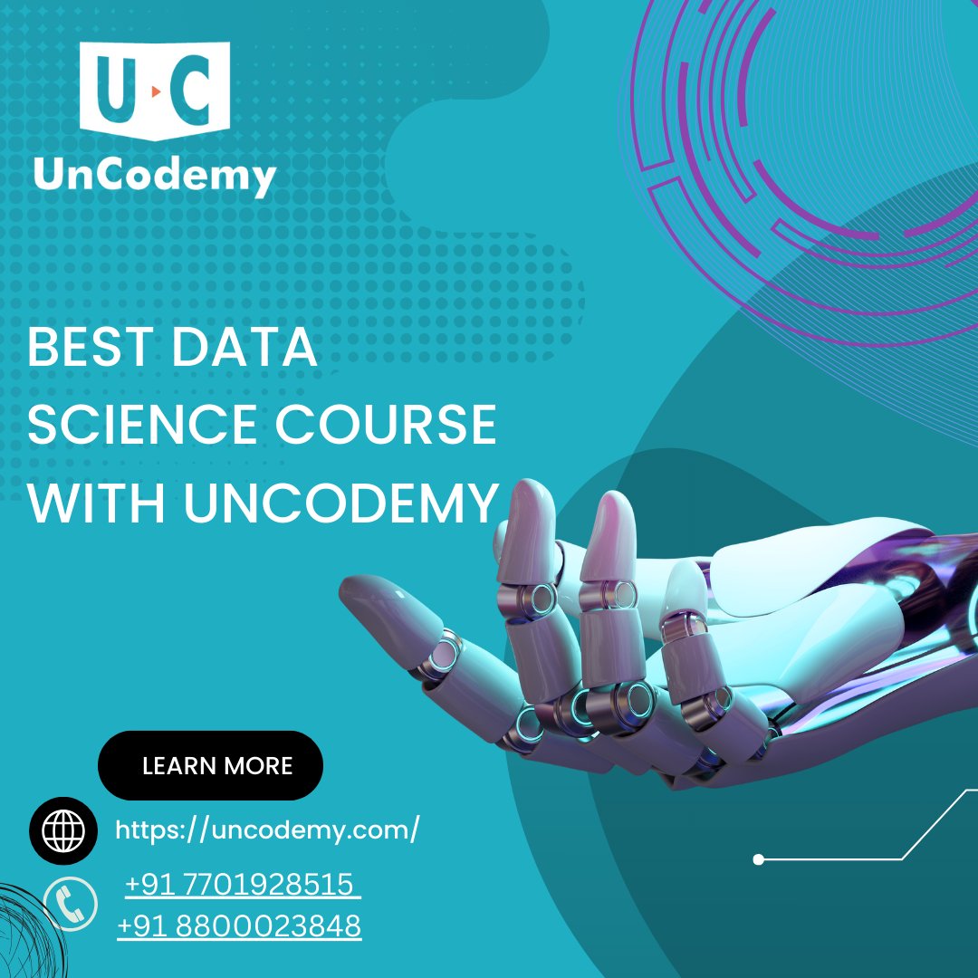 ruhi_parve11222's tweet image. Best Data Science Course in Gwalior:Embark on your data science journey with the best course in Gwalior, offered by Uncodemy.
#DataScienceCourse #Gwalior #Uncodemy #DataScienceTraining #SkillsDevelopment 
.
website:uncodemy.com