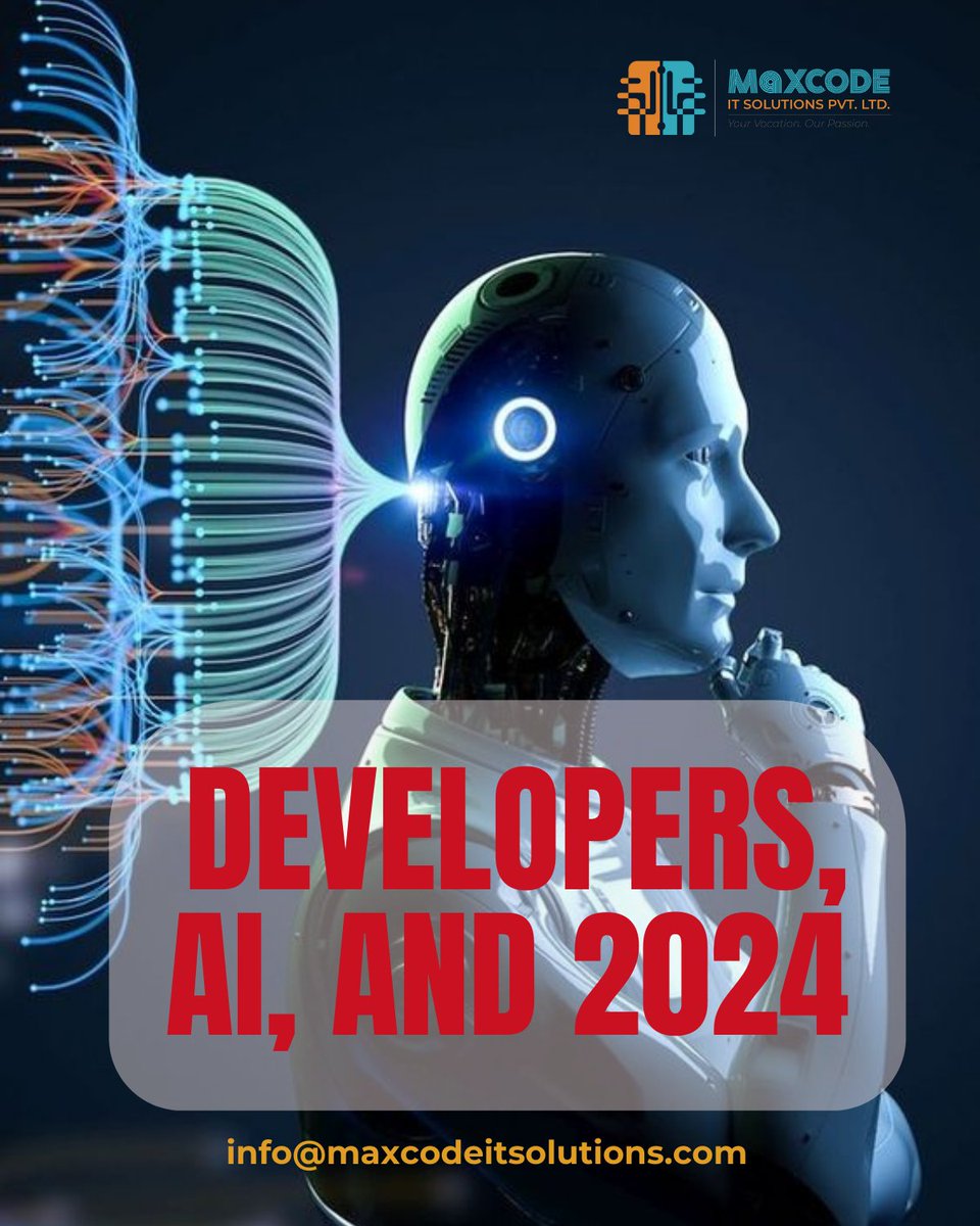 MaxcodeIT's tweet photo. Developers, AI, and 2024! 
What to learn for better opportunities?

Here are the top stuff AI developers should know in 2024 to advance their careers.

Let's chat about the cool AI stuff for 2024!

Check out the full post: https://t.co/faykbp3ajt https://t.co/UF4Dz4f1Jg