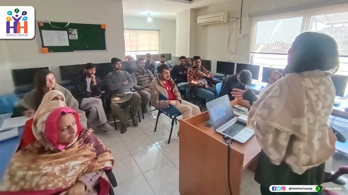 HashooHunar's tweet photo. HHA organized a life #skills session for the trainees receiving Basic Housekeeping training under the Punjab Skill Development Fund. Ms. Shaista, Program Assistant JPC, Hashoo Hunar, highlighted the importance of stress #management and shared techniques of writing an effective CV https://t.co/FJ9vunhEN5