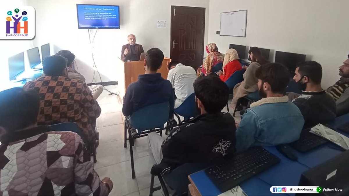 HashooHunar's tweet photo. HHA organized a life #skills session for the trainees receiving Basic Housekeeping training under the Punjab Skill Development Fund. Ms. Shaista, Program Assistant JPC, Hashoo Hunar, highlighted the importance of stress #management and shared techniques of writing an effective CV https://t.co/FJ9vunhEN5