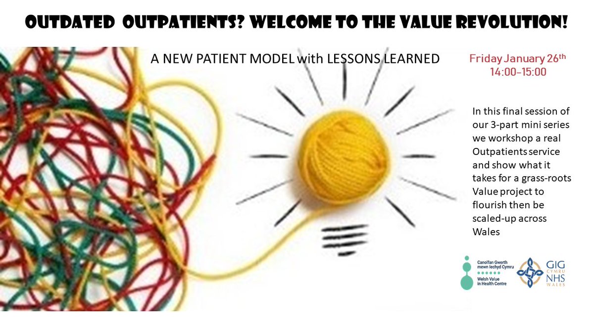 events.teams.microsoft.com/event/1d6f4056… Join us for the final installment of 'Outdated Outpatients' Value-Based Health Cast 26/01/24