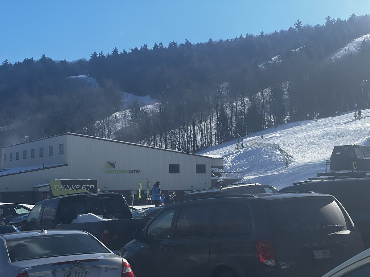 DaMarkSta's tweet image. Spent the day yesterday @CROTCHED_MTN a fun mountain in New Hampshire with still a decent size vertical drop.