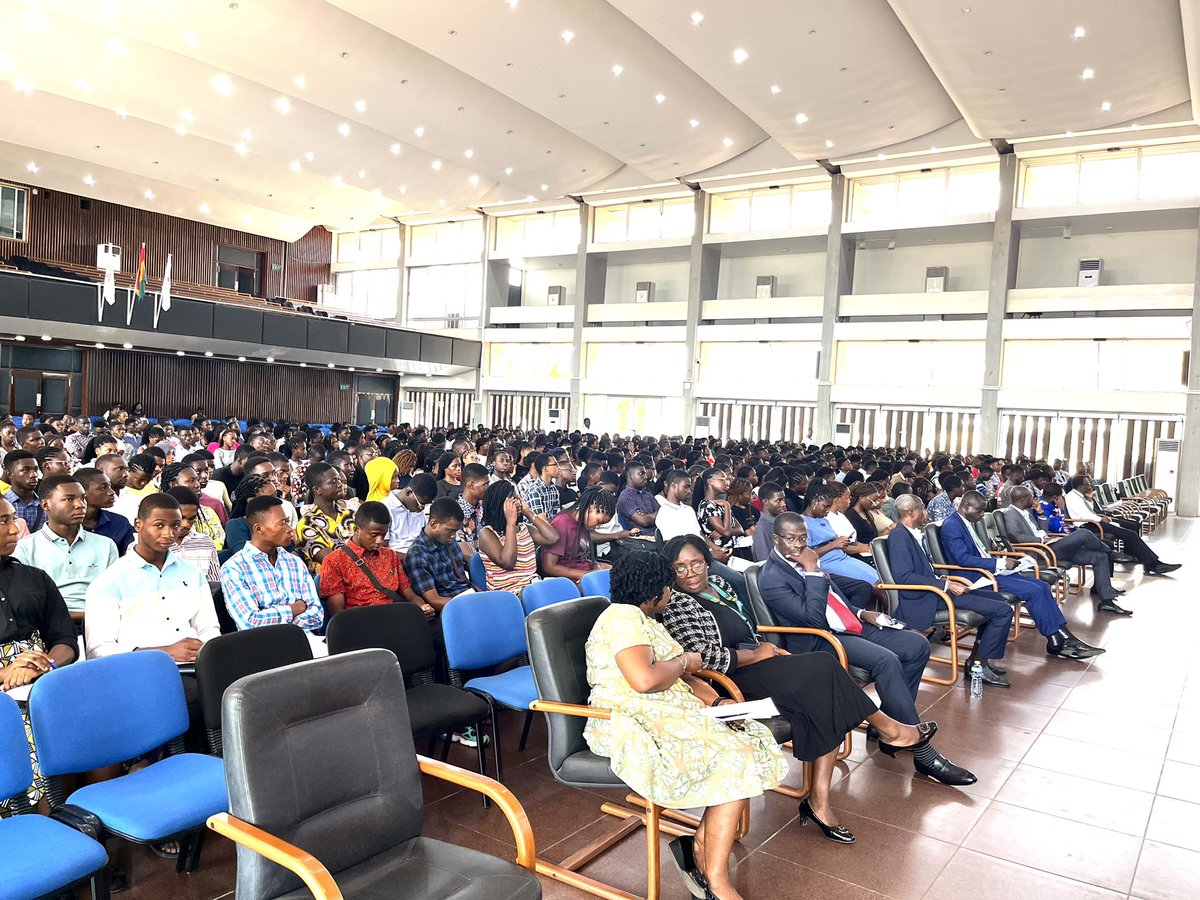 hesaknust's tweet photo. College of Health Science Freshers Orientation 2024 ongoing at the Great Hall. 

#CoHSORIENTATION2024

#Keep_Moving
#AStepFurther https://t.co/TOXBlhas8R