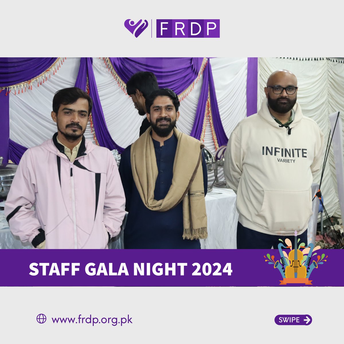 frdpPakistan's tweet photo. 📸 Reliving the magic of our Staff Gala Night! 🌟 Swipe for laughter, connections, and shared triumphs. Big shoutout to our amazing team and guests – you make these memories unforgettable! 🎉👥 #GalaNight #TeamCelebration #MemorableMoments #CheersToTeamwork 📸🎉 https://t.co/Dqv96pzvxu
