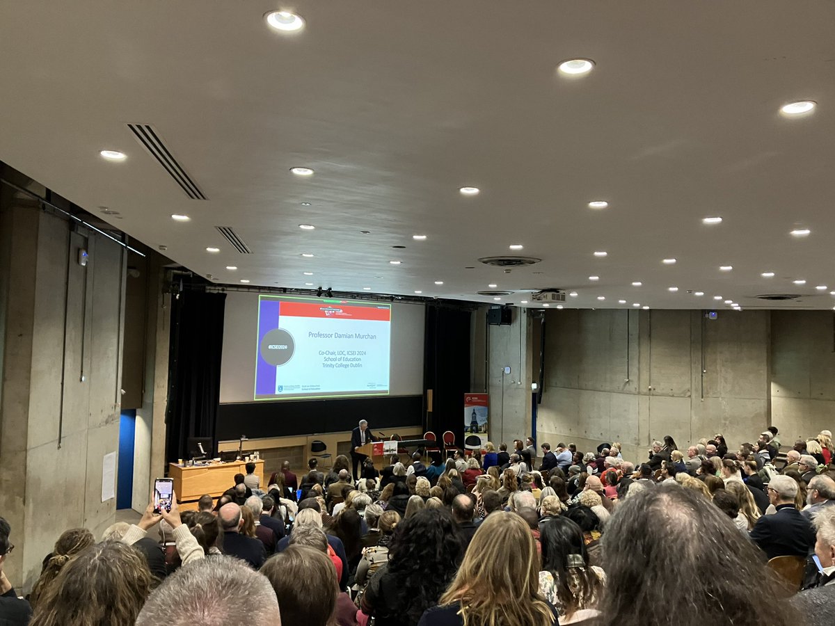 ker251's tweet photo. @ICSEIglobal so excited to be at the opening of my first ICSEI Conference!  Dublin is stunning. https://t.co/Ct0F77RcX5