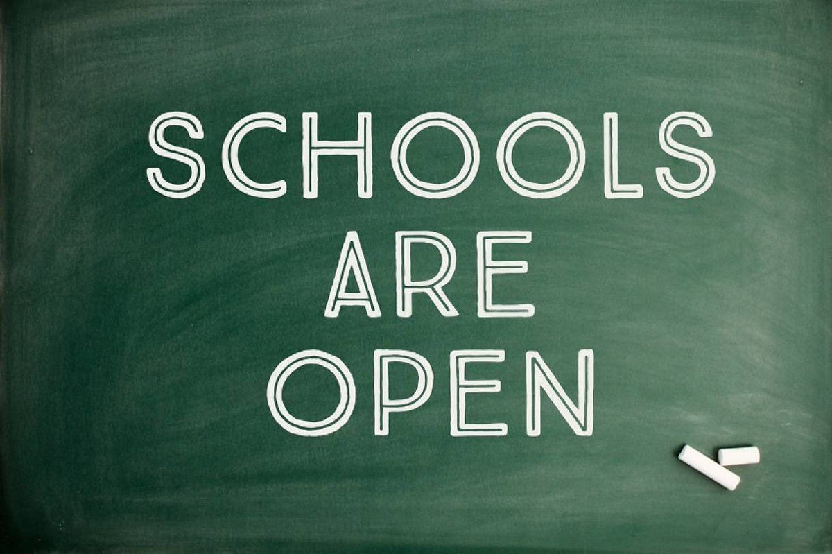 D114 schools are OPEN today, Tuesday, 1/9/24!