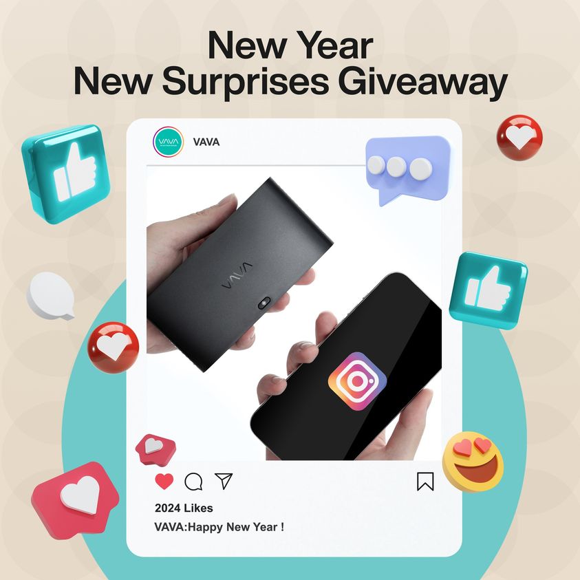 letsvava's tweet photo. 🏆Congratulate Frank Stuart on winning the sleek MiniCima 480P!
To redeem the prize Frank Stuart, please DM us your shipping address upon notification.
Thanks to all for sharing your inspiring resolutions.
#VAVA #LetsVAVA #HappyNewYear #Hello2024 #WinnerAnnouncement https://t.co/KnmSi8AObg