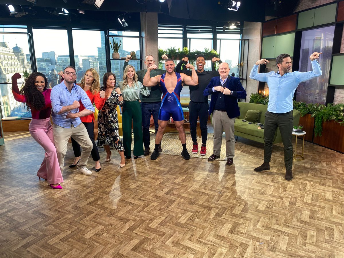 Squatting our way through the day with: 💪@RhysStephenson1 and Steel's Gladiators Fitness ✈️How to bag a bargain holiday 🛌Ways to improve your sleep with @xandvt 💌@RebeccaMason01's tips on romance fraud Watch today's show: bit.ly/3SauuAx
