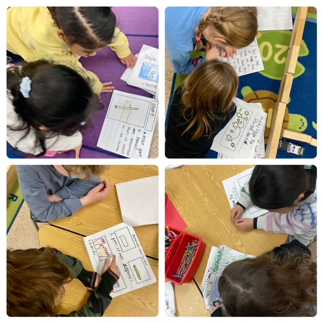 We loved celebrating the end of our nonfiction writing unit by sharing our how to books with first grade friends across the grade #WOschool #WeAreChappaqua