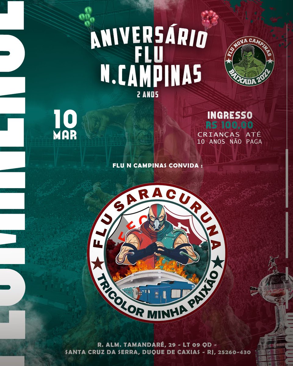 FLU NOVA CAMPINAS 🇮🇹 (@FluNc9) / Posts / X