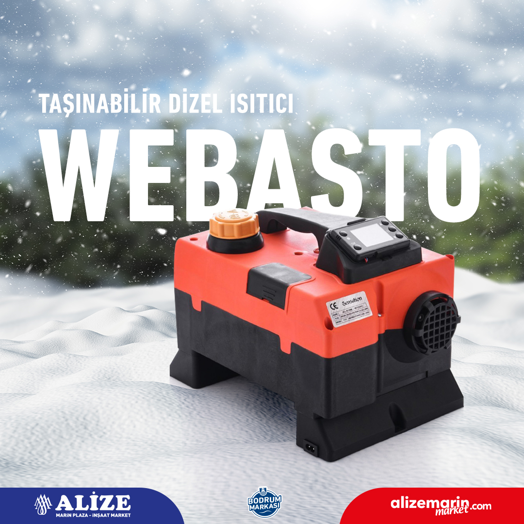 AlizeBodrum's tweet image. Karavan, kamp, tekne, araba ve tır gibi bir zok alanda rahat ve güvenilir taşınabilir dizel ısıtıcı.

#webasto #dizelısıtıcı #karavanekipmanları #teknekmalzemeleri #karavan #tekne #ısıtıcı #çantaısıtıcı #alizebodrum