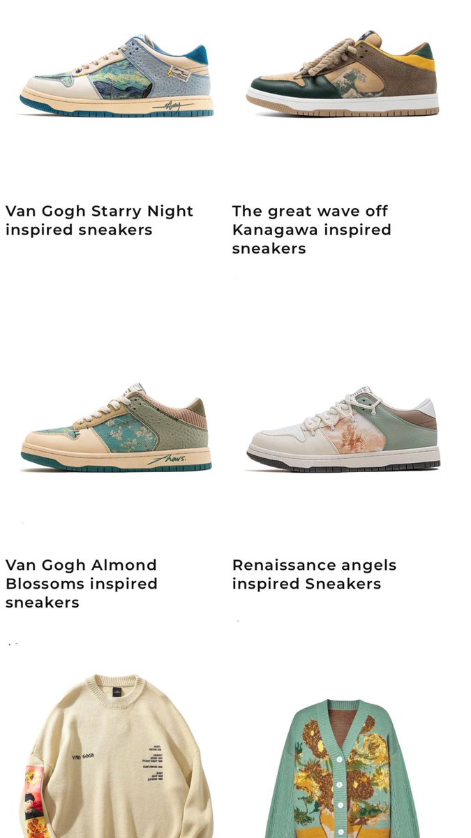 BAGUSS BGT INII 😭🥺💓 Van Gogh Shoes! Anyone Interested?