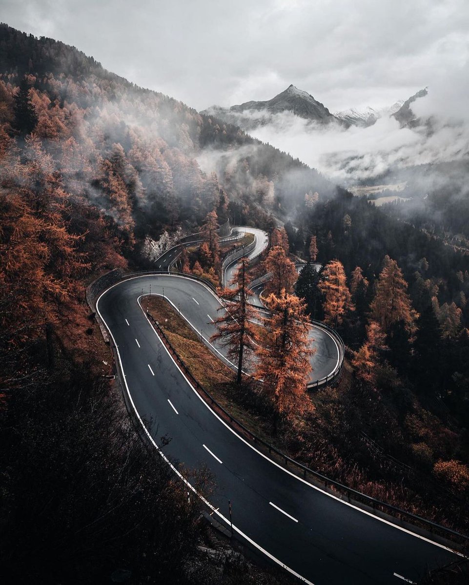 Driving through a golden embrace of autumn larches in the Swiss Alps 🍂
Cc: mindpx 

#swissalps #moods_in_frame #mountaindrive #naturelovers #autumnleaves #scenicdrive #naturephotography #roadtripvibes #travelswitzerland