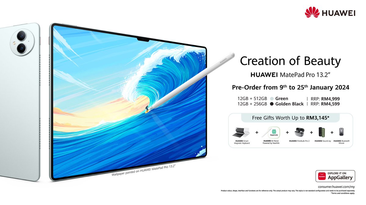 izamigadget's tweet photo. 4 product baru dilancarkan @Huawei @HuaweiMobile harini
Di pasaran Malaysia
Amacam? Ok ke tak ok? https://t.co/BiDw2mkpEw