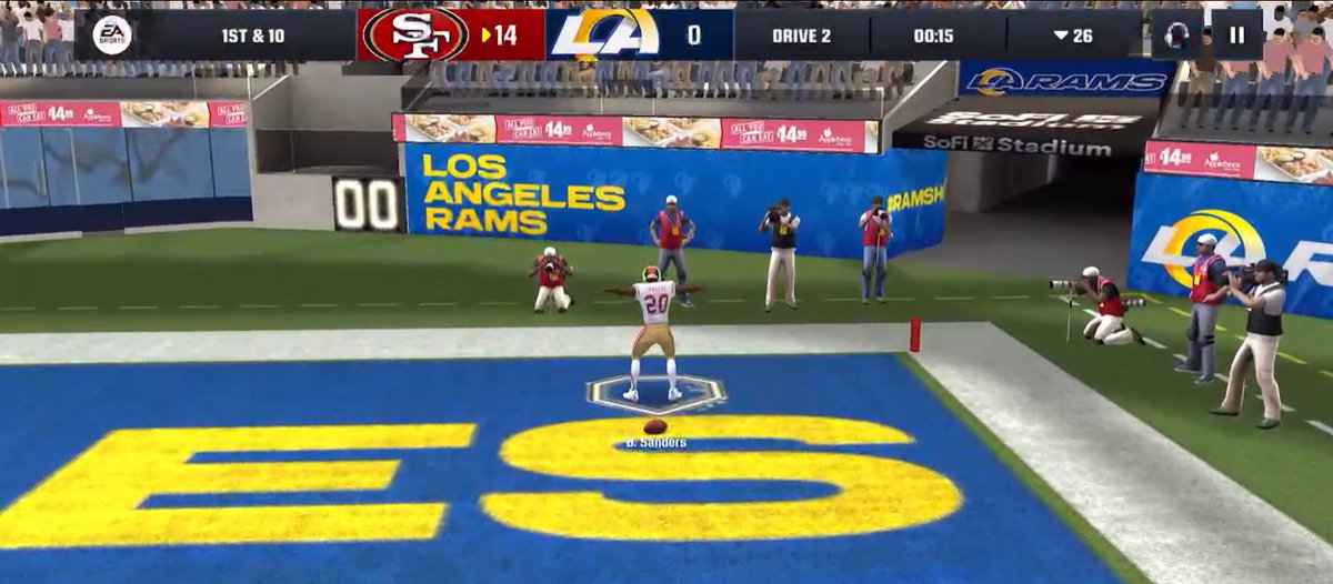 Blad3sharp's tweet image. Bidstack Ads now in Licensed NFL stadiums in Madden! It appears a deal has been struck with the NFL RNS inbound I would think #BIDS #BIDSTACK