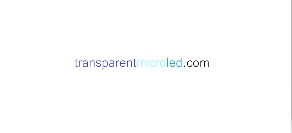 dominiosdomains's tweet image. transparentmicroled.com

Dmn 4 sale

#microled #transparentmicroled #led #oled #8k #ledtv #tv #oledtv #microledtv