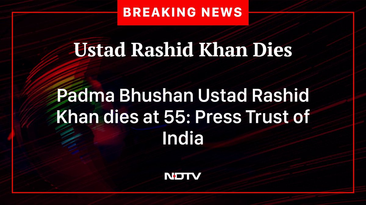 ndtv's tweet photo. #UstadRashidKhan https://t.co/tbYqBOPdlu