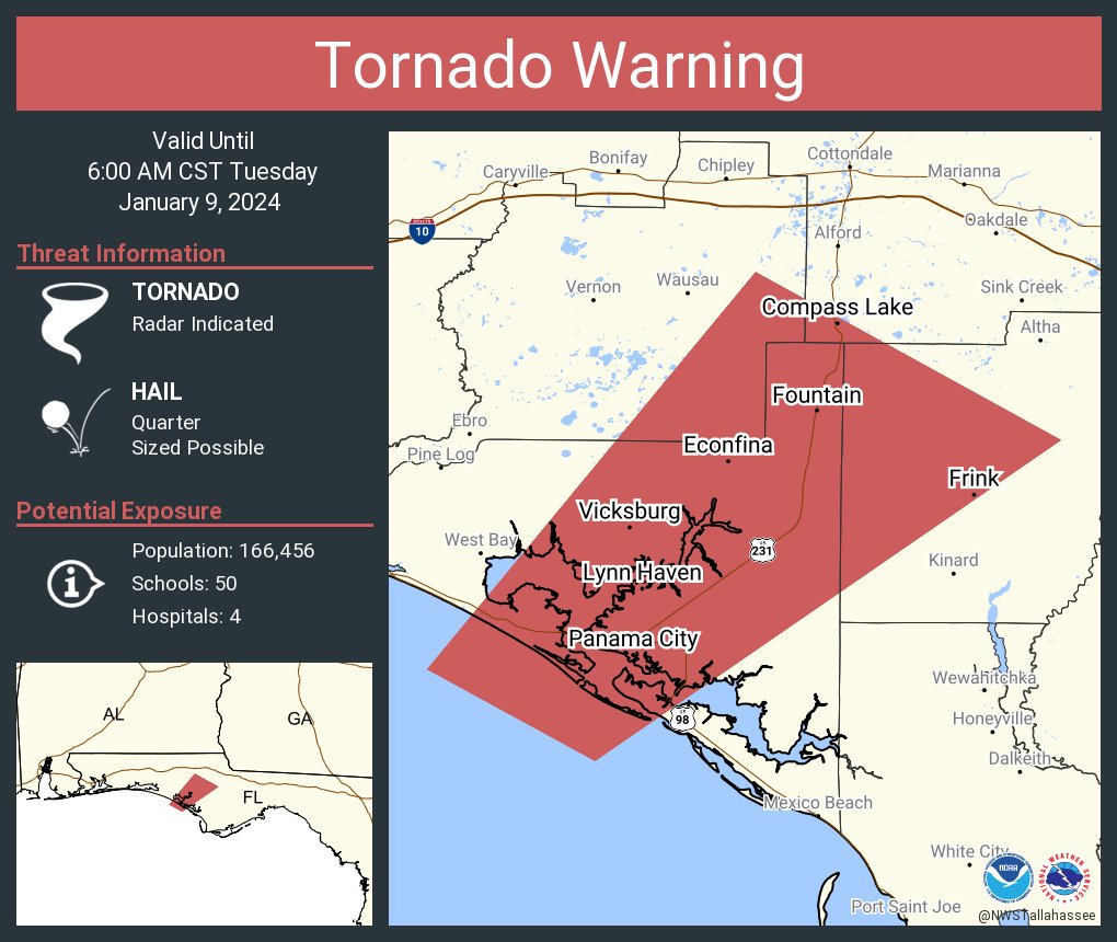 NWS Tornado tweet media