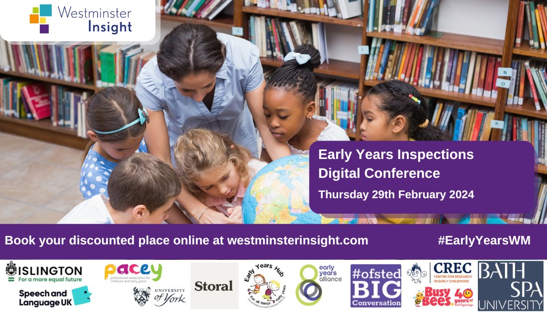 storalnurseries's tweet photo. We are thrilled to take part in @WMinsightUK'S #EarlyYearsWM Digital Conference on Thursday 29th February.

Our Head of Education, Shanti Flynn, will be participating in the panel discussion focusing on 'Developing a Curriculum to Ensure All Children Thrive'. https://t.co/6dLc33lBeh