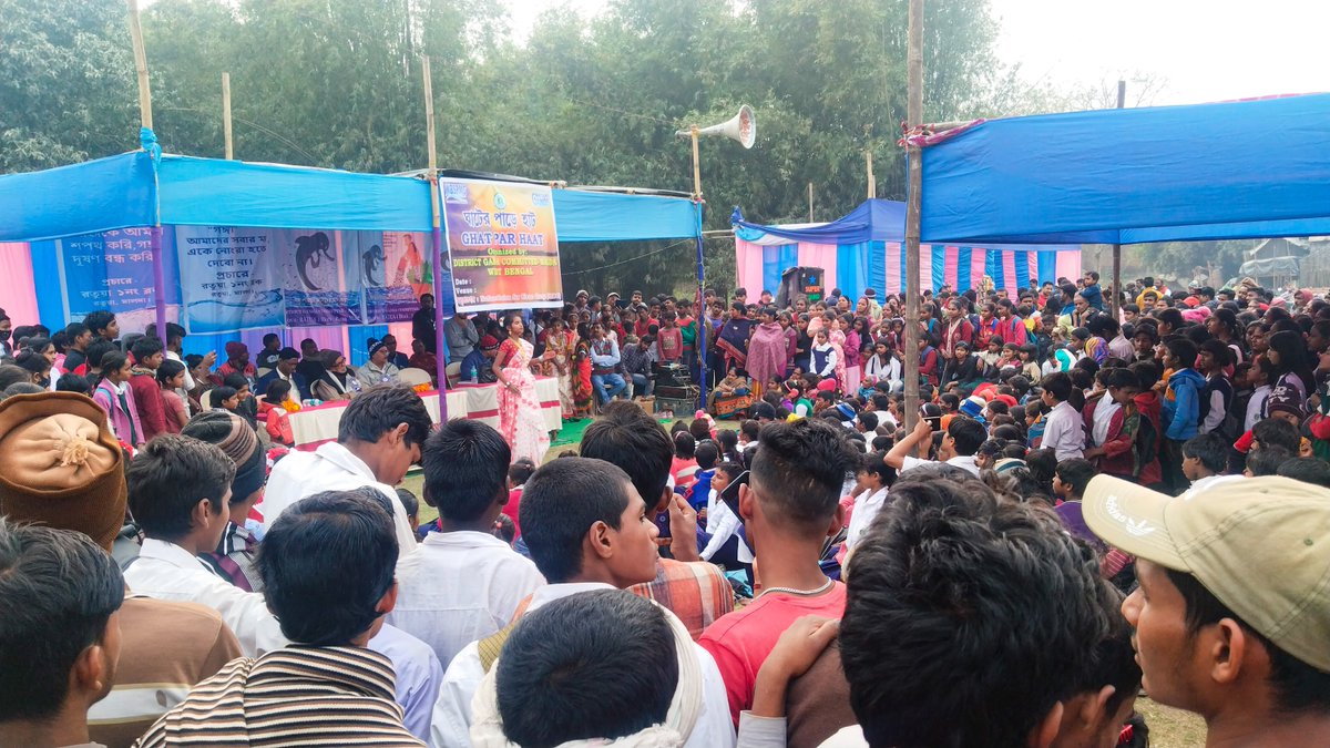 WBSPMGOfficial's tweet photo. ঘাটের পারে হাট (Ghat pe Haat) Campaign has been organized by Malda District Ganga Committee. https://t.co/deR3kGSsGt