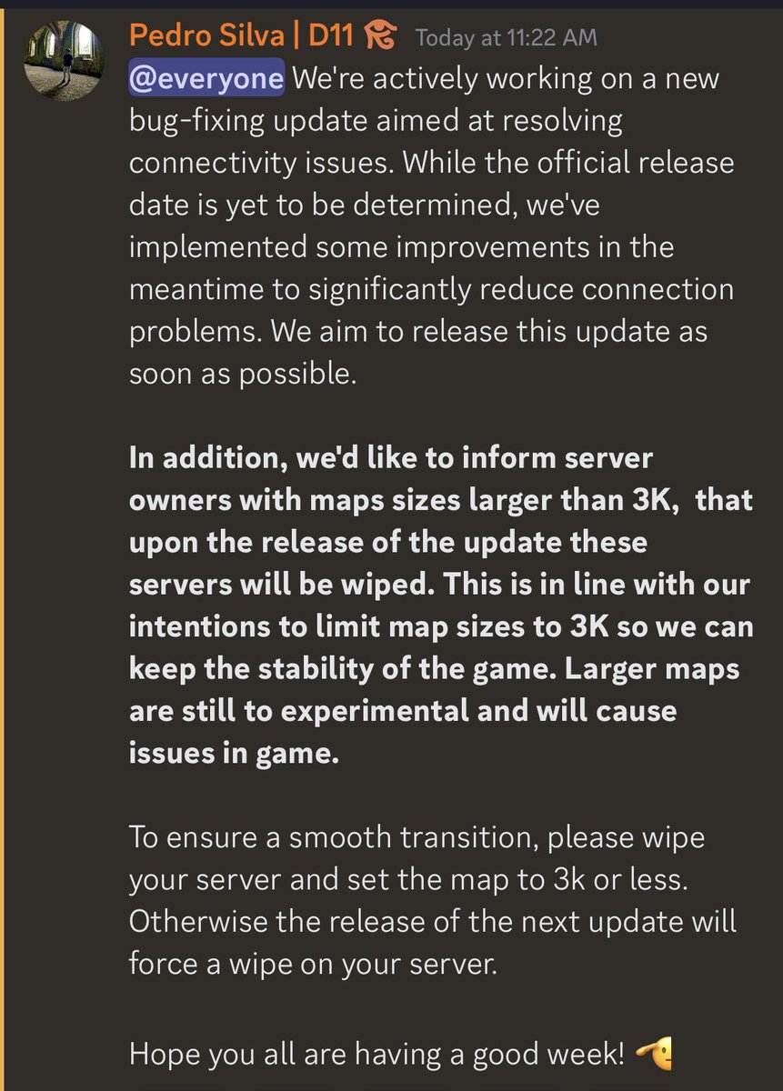 RustEdition_CE's tweet image. Update… @RustClipstone @playrustconsole @DoubleElevenLtd 
#rustconsoleedition #rustps4 #rustps5 #rustxboxone #rustseriesx #rust #krustykracken #rustrivals @rustCEservers