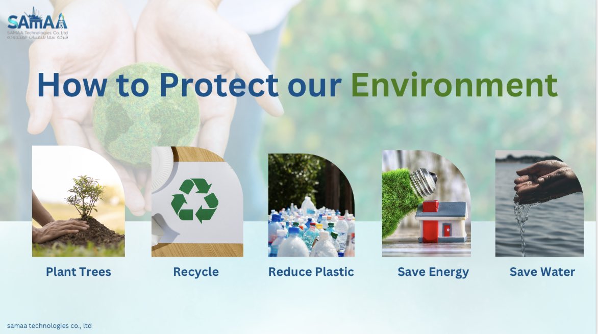 SAMAA_TECH's tweet photo. How to Protect our Environment ⁉️

#SAMAA https://t.co/swfOoIMXXn