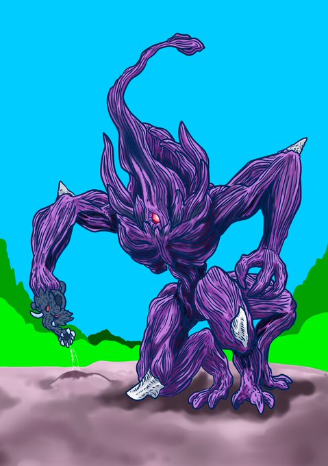 「giant monster」 illustration images(Latest)