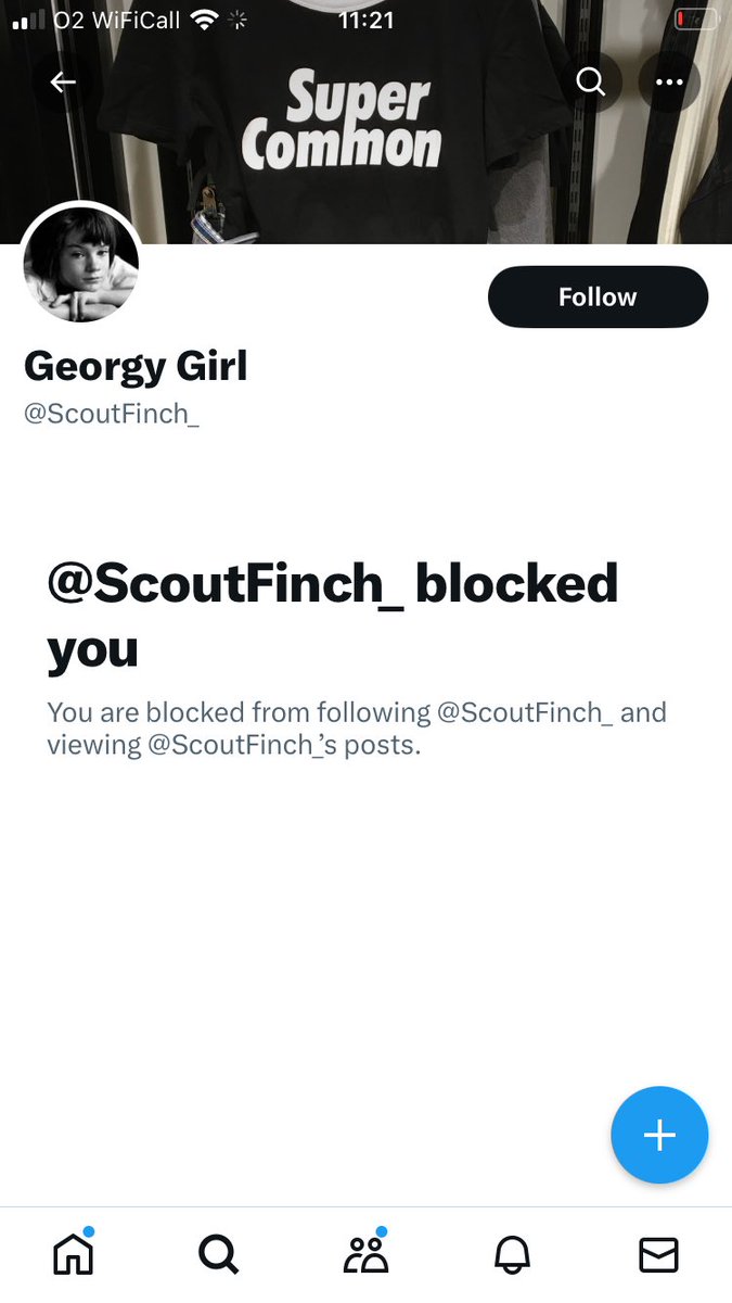 lukebroughton5's tweet photo. 🤔 blocked by ‘Georgy Girl’ of @littlecomets after my response to her unsolicited calling me a “creep” was to point out the litany of transphobia and pro Israel, pro Tory propaganda on her personal feed. If mediocre music laced with common bigotry is your thing though… https://t.co/cq67T7nv79