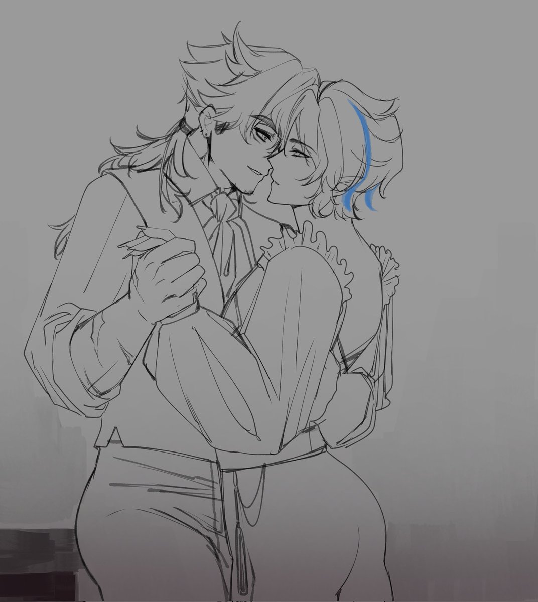 ZenK105's tweet photo. #Neuvillette vampire au 
More details on insta https://t.co/I4B5iF67Dh