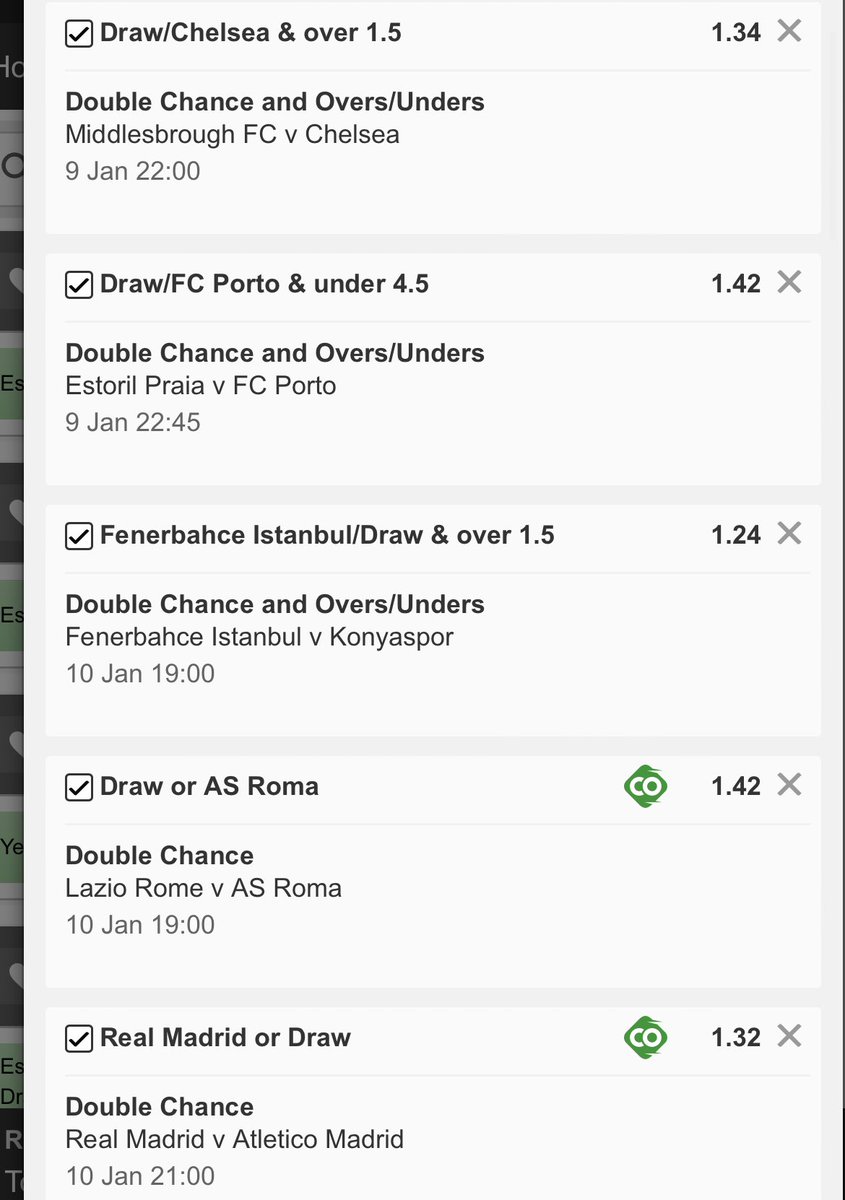 Betting_gurru's tweet image. 6707 odds

I WILL FOLLOW EVERYONE WHO RETWEETS 

I will edit this slip then share edits and more slips with my VIP Group. It’s ONLY R100 ONCEOFF to join my VIP Group. DM me if you wanna join my VIP Group.

Code: U194BDBA0 betway.co.za/bookabet/U194B…

Screenshots of the full slips in…
