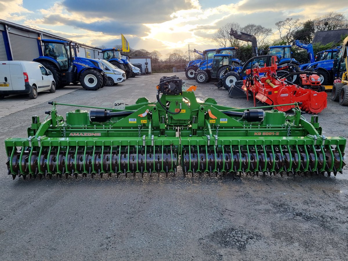 FOR SALE AMAZONE KG5001/2

5 Meter working width, Hydraulic folding, 360hp rated gearbox, 500mm packer roller, Quick change tines, "NEW" KG Super Tines, Oil Cooler, 2021 year of manufacture. price of £21,850 plus vat 

Please contact Dan on 07508150307 for any further details.