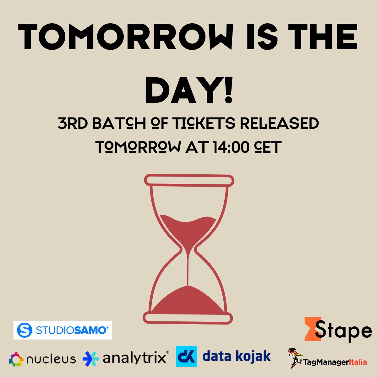 Measurecamp Italy (@measurecampit) on Twitter photo Guess what?
#measurecampitaly #measurecampit Guess what?
#measurecampitaly #measurecampit