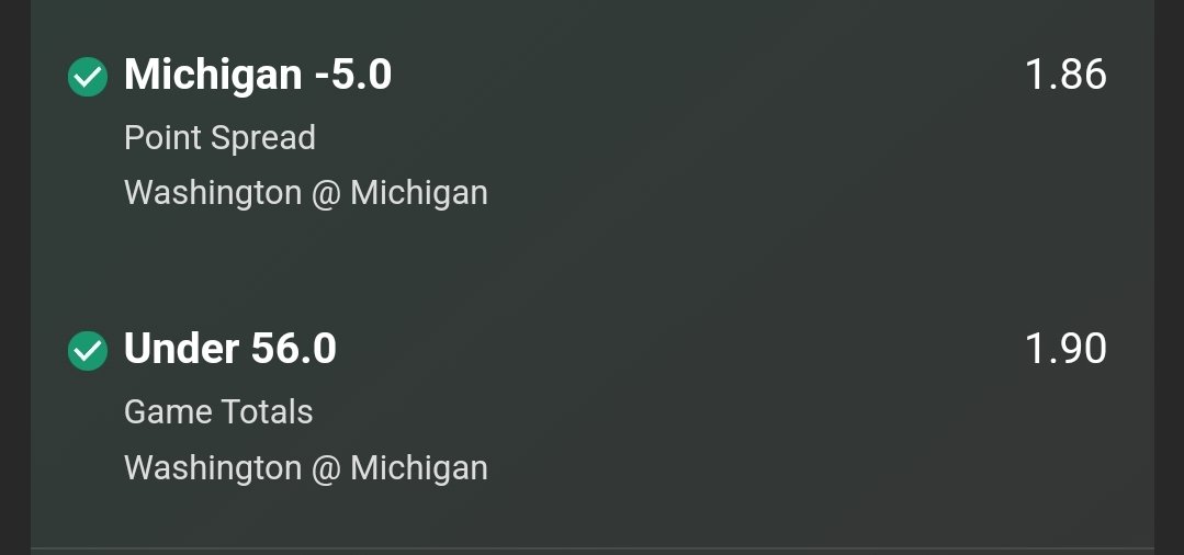 MolarBets's tweet photo. 🔥BOOOOOOM🔥

Finished the CFB with a BANG.

Join my telegram to get all the best tips https://t.co/HX0iIwXNHV

#CollegeFootballAcca
#CFBAccumulator
#CollegeFootballAccumulatorTips
#BigOddsCollegeFootball
#CollegeFootballBets
#BetToWinCFAccumulators
#SportsAccumulatorCFB https://t.co/atPrfgNIjI