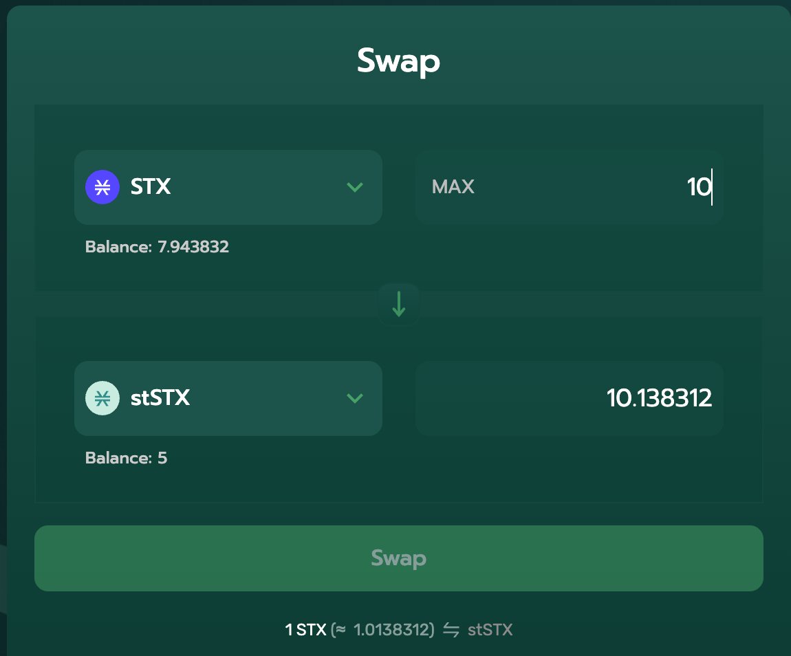 The DeFi Degen's Playbook for Stacks $STX:

Top protocols on Stacks and upcoming catalysts for growth.

----

✦ Consider these actions:

• <a href="/xverse/"></a>: My go to wallet.

• <a href="/bns_community/">BNS | Bitcoin Name System</a>: Bitcoin Name Service. Register your .btc or .stx name to join the community.

•
