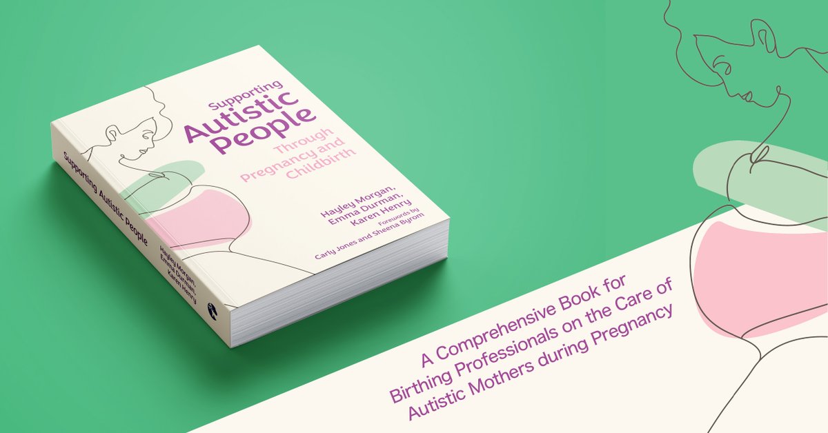 JKPHealth's tweet photo. Supporting Autistic People Through Pregnancy and Childbirth is a comprehensive book for birthing professionals on the care of autistic people during pregnancy

Publishing 18th January

Pre-order your copy today: https://t.co/w5sr1hxp9z

#birthbooks #pregnancybooks #midwiferybooks https://t.co/3TncCbKLth