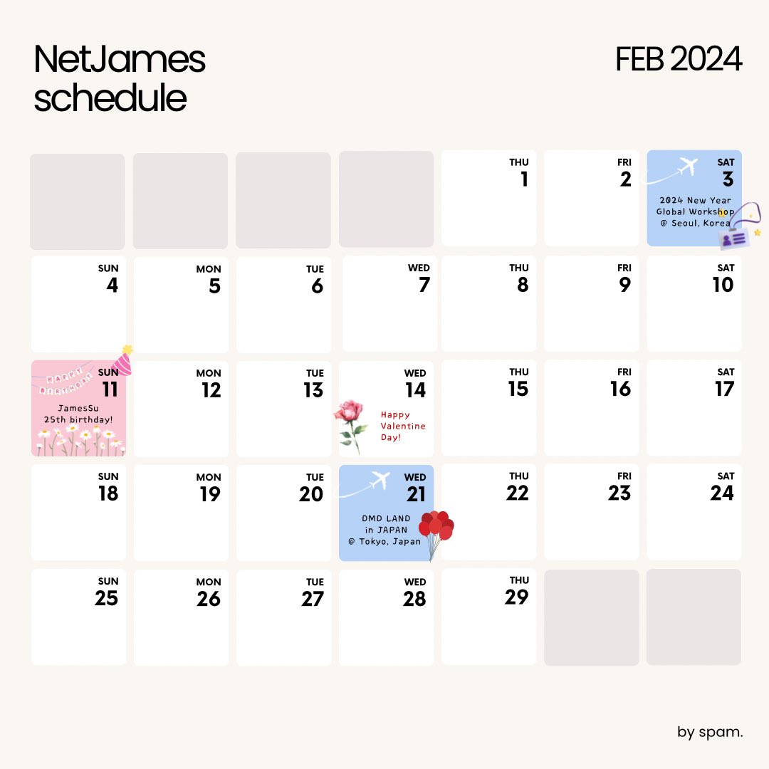 berbbooclub's tweet photo. #NetJamesSchedule ποΈκ
( latest update on 09/01 )
β‘ https://t.co/pAUjSmO7me
@netsiraphop @Jamessu_w
κ° #NetJames #netsiraphop #JamesSu κ± https://t.co/37v6xvOqAM