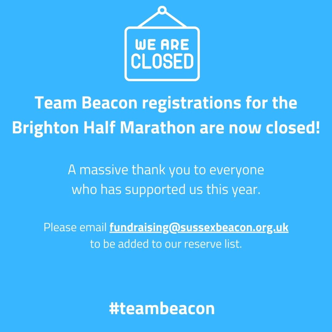 #TeamBeacon #BrightonHalfMarathon