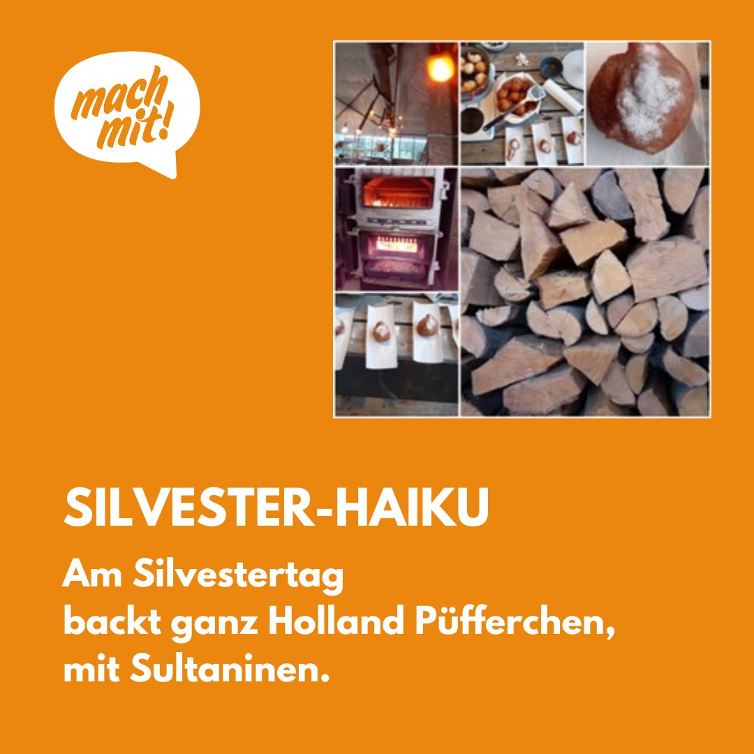 En de winnaar is... Geert van het Gymnasium Straelen! Hij stuurde voor onze adventsactie een heuse Silvester-Haiku en ontvangt een mooi "Mach Mit Überraschungspaket". Hartelijk gefeliciteerd!