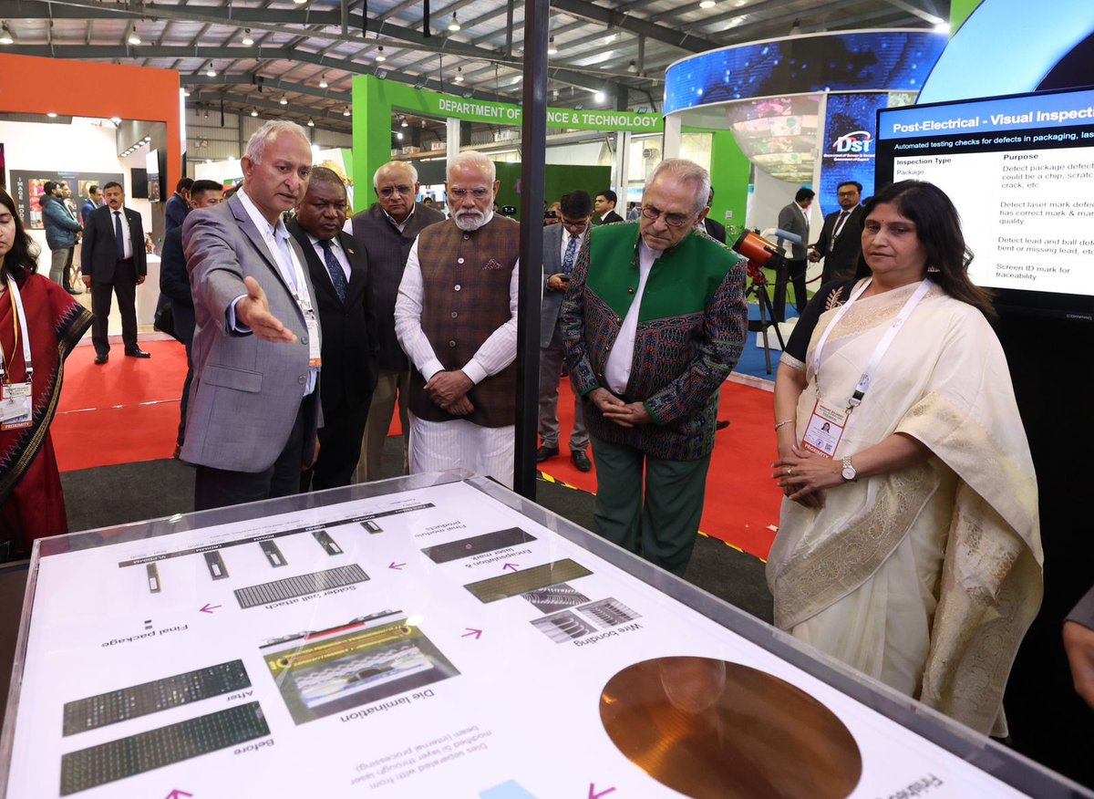 narendramodi's tweet photo. More glimpses from the @VibrantGujarat Global Trade Show. https://t.co/XWZz1lzWE9