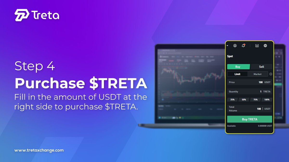 Treta Exchange tweet media