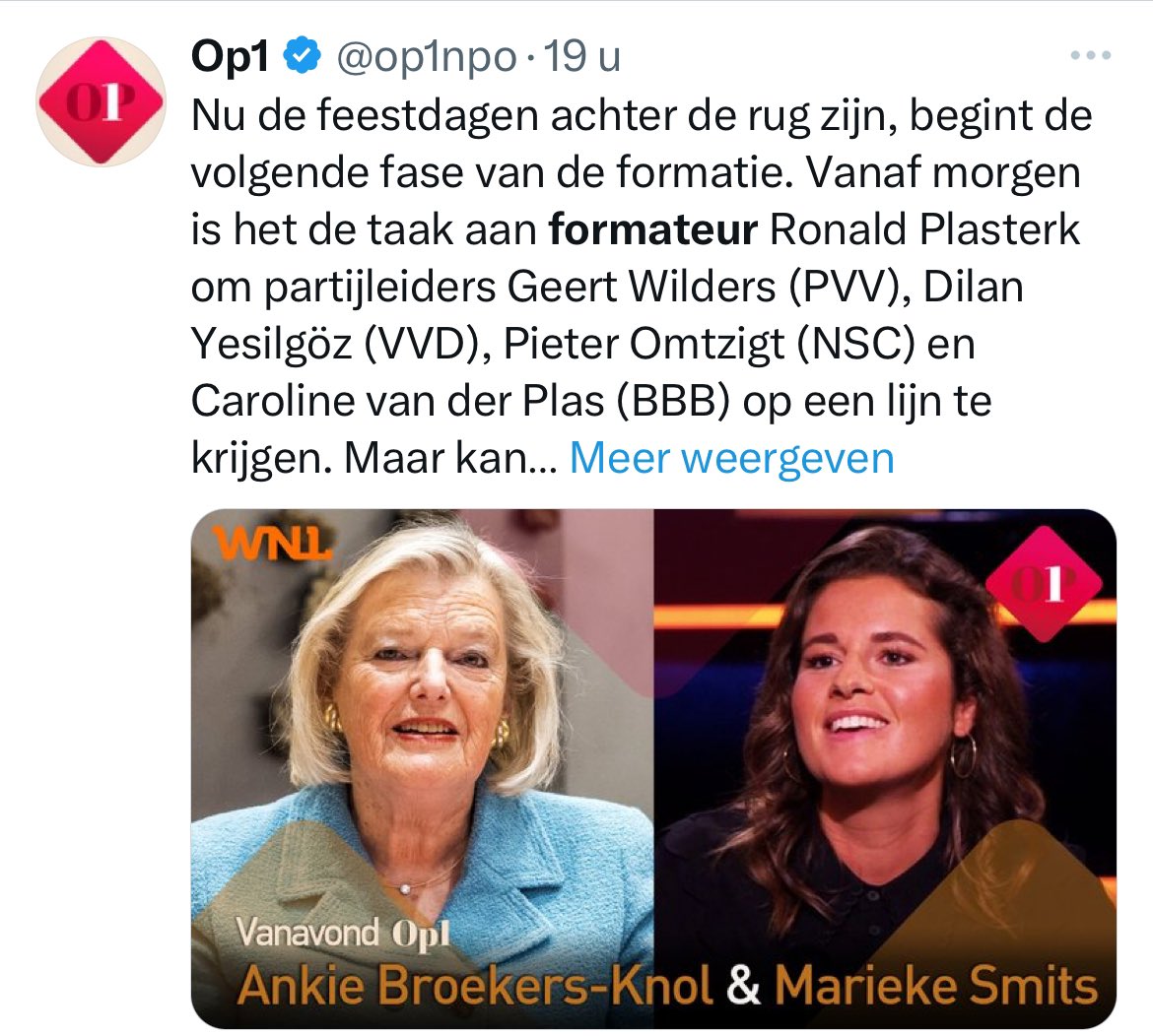 ThuisBank's tweet photo. Bij de publieke omroep laten ze er geen gras over groeien! #Plasterk wordt nu al gezien als #formateur https://t.co/kMhtioItxZ