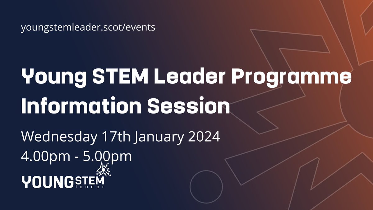 YoungSTEMLeader's tweet photo. Do you work with young people in #Scotland? Help inspire them with #STEM by running our Young STEM Leader Programme in your school, community group or youth organisation. For more information please sign up here ➡️https://t.co/h0moTiVxpD https://t.co/EbkAoNHl9h
