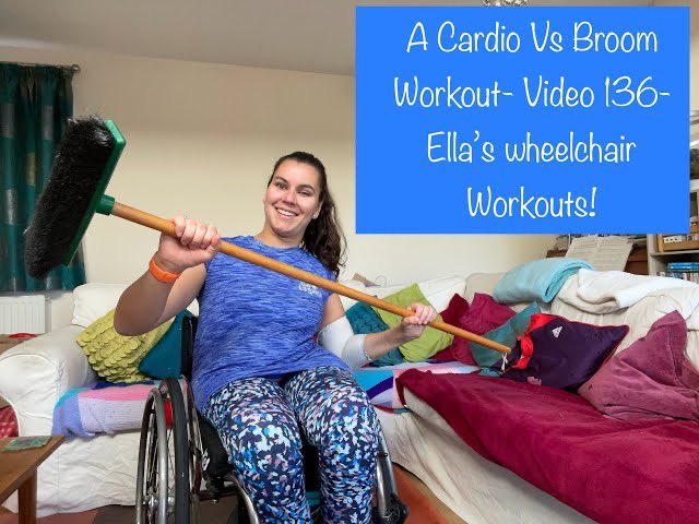 🎉Happy New Year! 🎉 Ella’s wheelchair workouts- Video 136 is available now on my YouTube channel It’s a New year so time to start the year with a brand new workout, grab those brooms again! 🧹 lets go! youtu.be/YciGEi85yMM?fe… #Ellas #wheelchair #workouts #video136