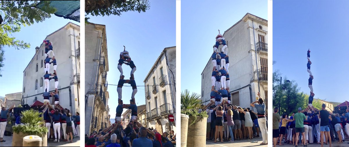 La dels Castellers @deMediona és una història d’èxit. En els sis anys de vida han aconseguit el 3de7 i el 4de7 i coronar el pde5.
▶️ Parlem de fer castells en pobles petits.
✍️<a href="/quicodomenech/">Quico Domènech</a>
👉revistacastells.cat/2024/01/pobles…
#castellers #castells
