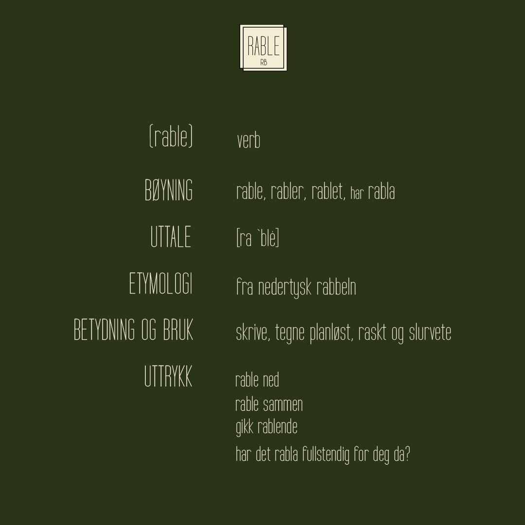 Rable_RB's tweet image. rable, rabler, rablet har rabla noe så fullstendig!