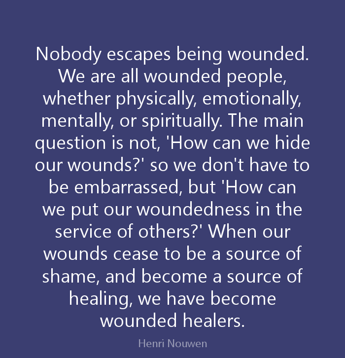 I've always loved these words from #HenriNouwen #Quote