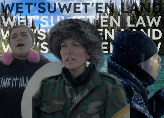 PBIcanada's tweet photo. We draw the attention of the international community to CBC News and social media on Day 1 of the trial of Indigenous land defenders facing criminal charges for defending Wet'suwet'en territory in Canada from the construction of a pipeline https://t.co/yA5zqN2Aix #DefendTheYintah https://t.co/oLPJlr6fVF