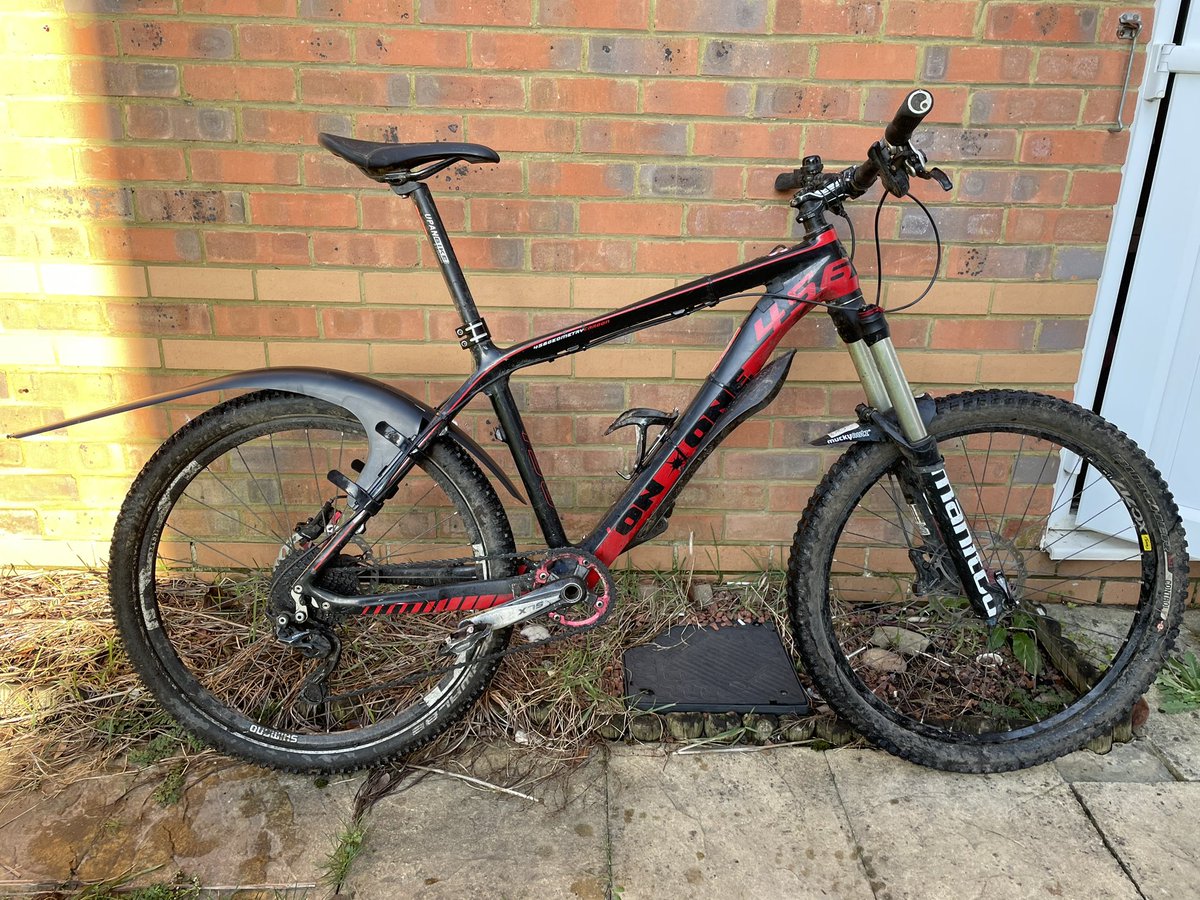 Lunchtime Mudhugger test ride time - hopefully better than the last mudguard I had.