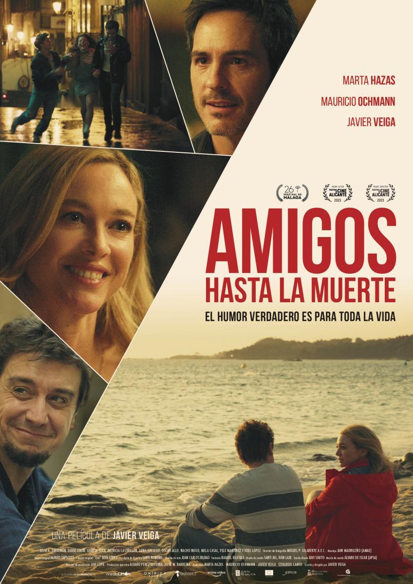 Contará con la presencia, entre otros, de ⭐️.@xoellopez, #nominado por 'Eco' , de la #película #AmigosHastaLaMuerte, dirigida por @veigajavier y producida por nuestros socios #MedioLimón. 🧵